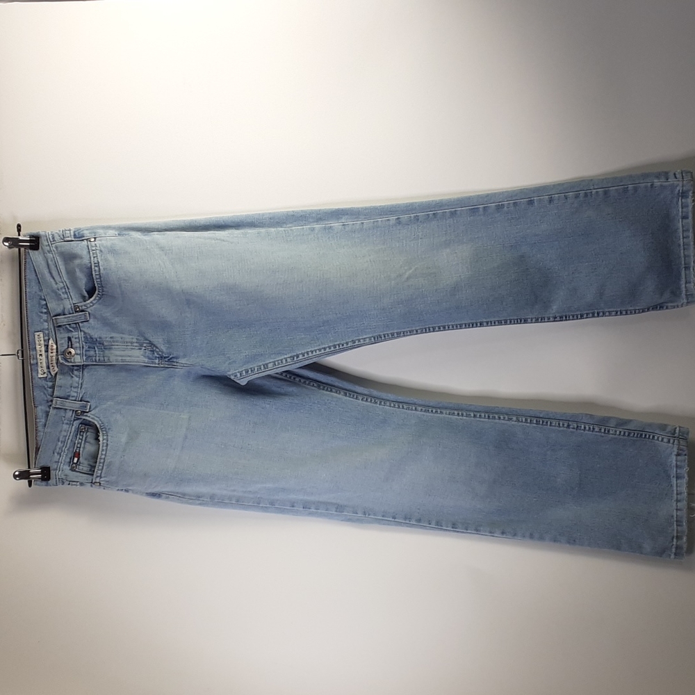 Tommy Classic Boot Distressed Lite Blue Jeans Waist 30